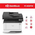 Impresora multifunción láser M 400FW en blanco y negro