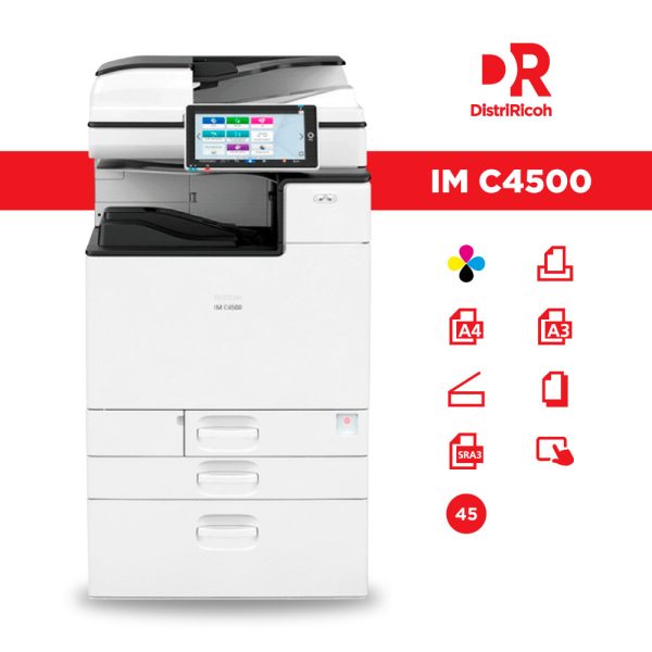 Impresora Multifunción Láser IM C4500 a Color
