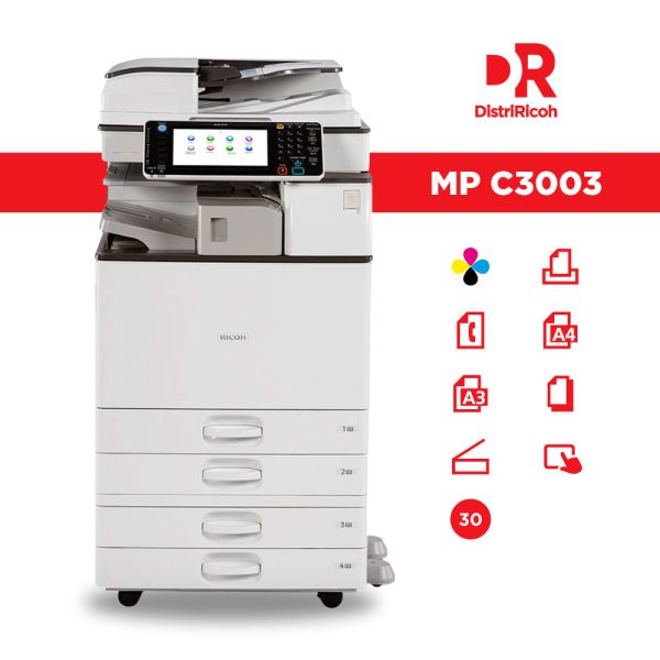 Impresora Multifunción Láser MP C3003 a Color