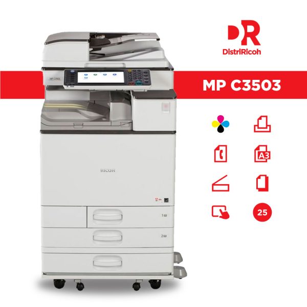 Impresora Multifunción Láser MP C3503 a Color