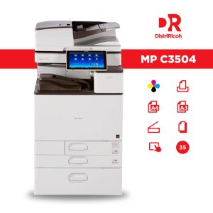 Impresora Multifunción Láser MP C3504 a Color