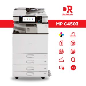 Impresora Multifunción Láser MP C4503 a Color