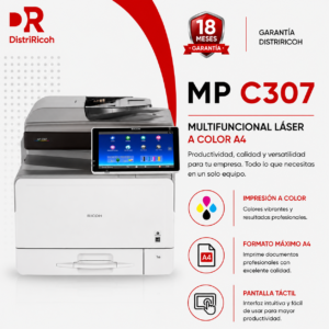 Impresora Multifuncional Ricoh MP C307