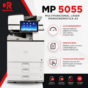 Multifuncional Láser Monocromática Ricoh MP 5055