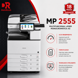 Multifuncional Láser Monocromática Ricoh MP 2555