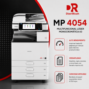 Multifuncional Láser Monocromática Ricoh MP 4054
