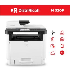 Ricoh M 320F | Multifuncional Láser Monocromática A4 para Empresas