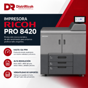 Impresora Ricoh PRO 8420