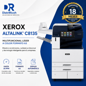 Multifuncional Láser a Color Xerox AltaLink C8135