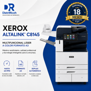 Multifuncional Láser a Color Xerox AltaLink C8145