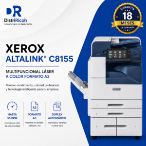 Multifuncional Láser a Color Xerox AltaLink C8155