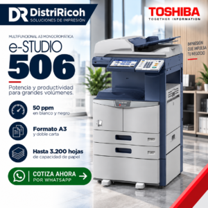 Multifuncional Monocromática Toshiba e-STUDIO 506
