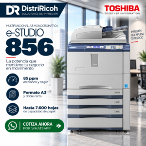 Impresora Monocromática Toshiba e-STUDIO 856